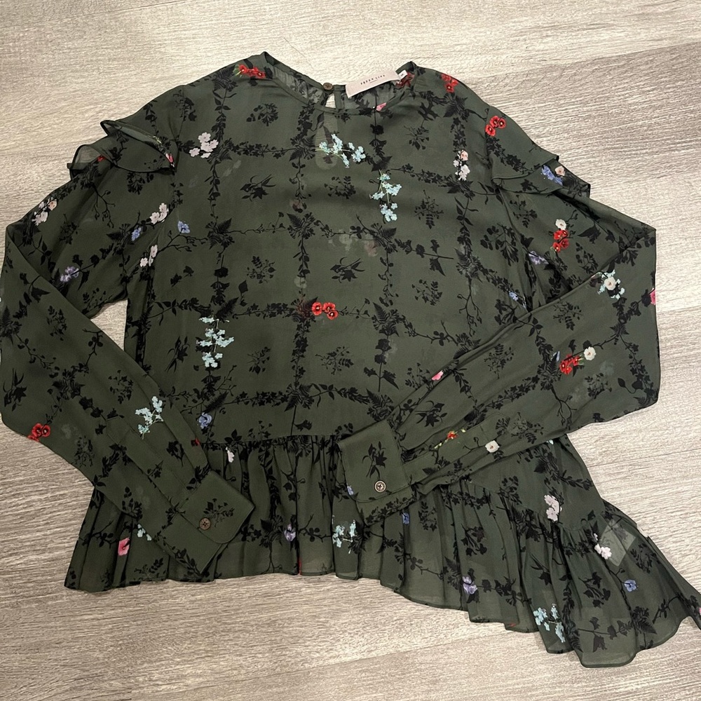 Preen Line Floral Blouse